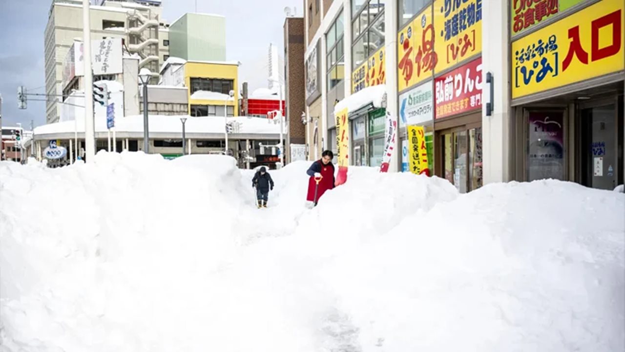 জাপানে তুষারপাতে প্রাণ গেল অন্তত ৩০ জনের