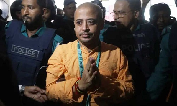 এক মামলায় চিন্ময় কৃষ্ণের জামিন