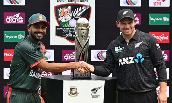 আজ প্রথম ওয়ানডেতে মুখোমুখি বাংলাদেশ-নিউজিল্যান্ড