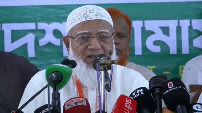 জনগণকে গর্জে ওঠার আহ্বান জামায়াত আমিরের